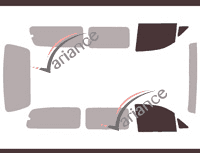 Glazing template - front window kit - Hyundai Satellite (1) Long 4 doors (1997 - 2007) Glazing template - front window kit - Hyundai Satellite (1) Long 4 doors (1997 - 2007)