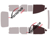 Glazing template - front window kit - Hyundai Staria (1) 5-door (since 2022)