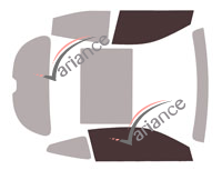 Glazing template - front window kit - Hyundai Veloster (2) 4 doors (2018 - 2023) Glazing template - front window kit - Hyundai Veloster (2) 4 doors (2018 - 2023)