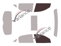 Glazing template - front window kit - Infiniti FX 5 doors (2008 - 2014) Glazing template - front window kit - Infiniti FX 5 doors (2008 - 2014)
