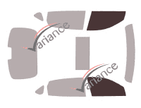 Plantilla de acristalamiento - kit de ventana delantera - Infiniti Q70 L Sedán 4 puertas (2013 - 2019) Plantilla de acristalamiento - kit de ventana delantera - Infiniti Q70 L Sedán 4 puertas (2013 - 2019)