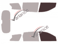 Glazing template - front window kit - Infiniti QX (1) 60 5 doors (2014 - 2022) Glazing template - front window kit - Infiniti QX (1) 60 5 doors (2014 - 2022)