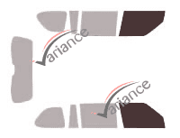 Glazing template - front window kit - Infiniti QX (2) 56 5 doors (2010 - 2013) Glazing template - front window kit - Infiniti QX (2) 56 5 doors (2010 - 2013)