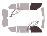 Glazing template - front window kit - Infiniti QX (2) 80 5 doors (2018 - 2024) Glazing template - front window kit - Infiniti QX (2) 80 5 doors (2018 - 2024)
