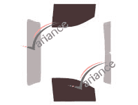 Glazing template - front window kit - Isuzu D-Max (2) Simple Cab Pick-up 2 doors (2012 - 2021) Glazing template - front window kit - Isuzu D-Max (2) Simple Cab Pick-up 2 doors (2012 - 2021)