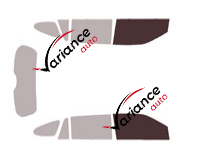 Glazing template - front window kit - Isuzu MU-X (1) 5-door (since 2021) Glazing template - front window kit - Isuzu MU-X (1) 5-door (since 2021)