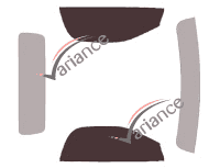 Glazing template - front window kit - Jaguar F-Type Cabriolet 2 doors (2013 - 2023) Glazing template - front window kit - Jaguar F-Type Cabriolet 2 doors (2013 - 2023)