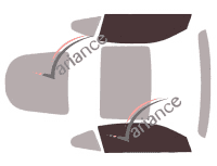 Glazing template - front window kit - Jaguar F-Type Coupé 2 doors (2014 - 2023) Glazing template - front window kit - Jaguar F-Type Coupé 2 doors (2014 - 2023)