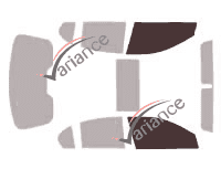 Verglasungsschablone - Frontscheibenkit - Jaguar X-Type Limousine 4-Türer (2001 - 2011) Verglasungsschablone - Frontscheibenkit - Jaguar X-Type Limousine 4-Türer (2001 - 2011)