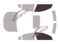 Glazing template - front window kit - Jaguar XF (1) Berline 4 doors (2008 - 2016) Glazing template - front window kit - Jaguar XF (1) Berline 4 doors (2008 - 2016)
