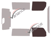 Glass template - front window kit - Jeep Wrangler (5) Long 3 doors (since 2018) Glass template - front window kit - Jeep Wrangler (5) Long 3 doors (since 2018)