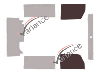 Glazing template - front window kit - Jeep Wrangler (4) 3 doors (2011 - 2018) Glazing template - front window kit - Jeep Wrangler (4) 3 doors (2011 - 2018)