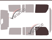 Glazing template - front window kit - Jeep Wrangler (5) 5 doors (since 2018) Glazing template - front window kit - Jeep Wrangler (5) 5 doors (since 2018)