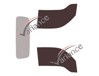 Glazing template - front window kit - Kia K truck Single Cab 2 door truck (since 2019) Glazing template - front window kit - Kia K truck Single Cab 2 door truck (since 2019)