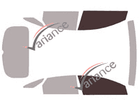 Glazing template - front window kit - Kia PRO Ceed (3) 5-door (since 2019) Glazing template - front window kit - Kia PRO Ceed (3) 5-door (since 2019)