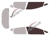 Glazing template - front window kit - Kia Ceed (2) 5 doors (2012 - 2018) Glazing template - front window kit - Kia Ceed (2) 5 doors (2012 - 2018)