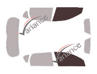 Glazing template - front window kit - Kia Ceed (1) 5 doors (2006 - 2012) Glazing template - front window kit - Kia Ceed (1) 5 doors (2006 - 2012)