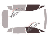 Mascherina per vetri - Kit finestrini anteriori - Kia Rondo 5 porte (2013 - 2022) Mascherina per vetri - Kit finestrini anteriori - Kia Rondo 5 porte (2013 - 2022)