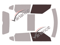 Glazing template - front window kit - Kia Soul (3) 5-door (since 2019) Glazing template - front window kit - Kia Soul (3) 5-door (since 2019)