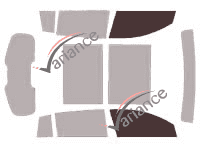 Gabarit vitrage - kit vitres avant - Kia Sportage (3) 5 portes (2010 - 2016) Gabarit vitrage - kit vitres avant - Kia Sportage (3) 5 portes (2010 - 2016)