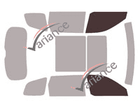 Glazing template - front window kit - Kia Telluride (1) 5-door (since 2019) Glazing template - front window kit - Kia Telluride (1) 5-door (since 2019)
