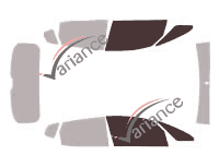 Glazing template - front window kit - Kia Venga 5 doors (2010 - 2018) Glazing template - front window kit - Kia Venga 5 doors (2010 - 2018)