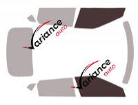 Glazing template - front window kit - Kia EV6 (1) 5-door (since 2021) Glazing template - front window kit - Kia EV6 (1) 5-door (since 2021)