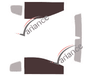 Glazing template - front window kit - Lamborghini Murcielago Cabriolet 2 doors (2004 - 2010) Glazing template - front window kit - Lamborghini Murcielago Cabriolet 2 doors (2004 - 2010)