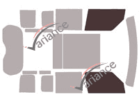 Mascherina per vetri - kit vetri anteriori - Land Rover Defender (3) 110 Long 5 porte (dal 2020) Mascherina per vetri - kit vetri anteriori - Land Rover Defender (3) 110 Long 5 porte (dal 2020)