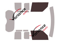 Verglasungsschablone - Fensterkit vorne - Land Rover Defender (3) 90 Court 3-türig (ab 2019) Verglasungsschablone - Fensterkit vorne - Land Rover Defender (3) 90 Court 3-türig (ab 2019)