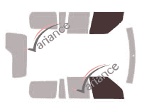 Mascherina per vetri - kit vetri anteriori - Land Rover Discovery (3) 5 porte (2004 - 2009) Mascherina per vetri - kit vetri anteriori - Land Rover Discovery (3) 5 porte (2004 - 2009)