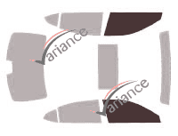 Glazing template - front window kit - Lexus ES (6) Berline 4 doors (2012 - 2018) Glazing template - front window kit - Lexus ES (6) Berline 4 doors (2012 - 2018)