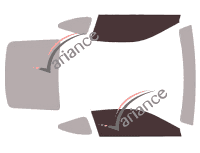 Plantilla de acristalamiento - kit de ventana delantera - Lexus LC (1) coupé de 2 puertas (desde 2017) Plantilla de acristalamiento - kit de ventana delantera - Lexus LC (1) coupé de 2 puertas (desde 2017)