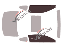 Glazing template - front window kit - Lexus RC Coupe 2 doors (2014 - 2024) Glazing template - front window kit - Lexus RC Coupe 2 doors (2014 - 2024)