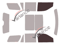 Glazing template - front window kit - Lincoln Navigator (4) Court 5 doors (2017 - 2024) Glazing template - front window kit - Lincoln Navigator (4) Court 5 doors (2017 - 2024)