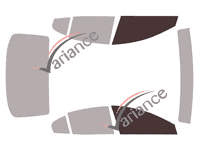 Glazing template - front window kit - Mazda 3 (4) 4-door sedan (since 2019) Glazing template - front window kit - Mazda 3 (4) 4-door sedan (since 2019)