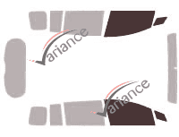 Plantilla de acristalamiento - kit luna delantera - Mazda 5 5 puertas (2010 - 2018) Plantilla de acristalamiento - kit luna delantera - Mazda 5 5 puertas (2010 - 2018)