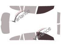 Glazing template - front window kit - Mazda 6 (3) Break 5 doors (2012 - 2019) Glazing template - front window kit - Mazda 6 (3) Break 5 doors (2012 - 2019)