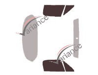 Glazing template - front window kit - Mazda MX-5 (2) Cabriolet 2 doors (1998 - 2005) Glazing template - front window kit - Mazda MX-5 (2) Cabriolet 2 doors (1998 - 2005)