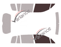 Mascherina per vetri - kit vetri anteriori - Mazda Premacy (1) 5 porte (1998 - 2005) Mascherina per vetri - kit vetri anteriori - Mazda Premacy (1) 5 porte (1998 - 2005)