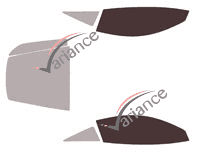 Mascherina per vetri - Kit finestrini anteriori - McLaren 720 S Coupé 3 porte (2017 - 2023) Mascherina per vetri - Kit finestrini anteriori - McLaren 720 S Coupé 3 porte (2017 - 2023)