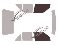 Glazing template - front window kit - Mercedes-Benz 190 Berline 4 doors (1982 - 1993) Glazing template - front window kit - Mercedes-Benz 190 Berline 4 doors (1982 - 1993)