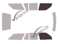 Glazing template - front window kit - Mercedes-Benz 200-300-500 Break 5 doors (1986 - 1995) Glazing template - front window kit - Mercedes-Benz 200-300-500 Break 5 doors (1986 - 1995)