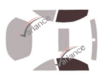 Glazing template - front window kit - Mercedes-Benz CL (2) Coupe 2 doors (1999 - 2006) Glazing template - front window kit - Mercedes-Benz CL (2) Coupe 2 doors (1999 - 2006)