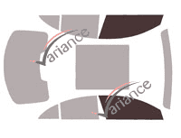 Glazing template - front window kit - Mercedes-Benz CLA (2) Coupée 4 doors (2019 - 2026) Glazing template - front window kit - Mercedes-Benz CLA (2) Coupée 4 doors (2019 - 2026)