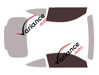 Glazing template - front window kit - Mercedes-Benz CLE (1) 2-door Coupe (since 2024)