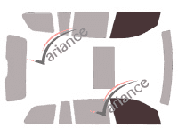 Glazing template - front window kit - Mercedes-Benz Classe GL (2) 5 doors (2013 - 2019) Glazing template - front window kit - Mercedes-Benz Classe GL (2) 5 doors (2013 - 2019)