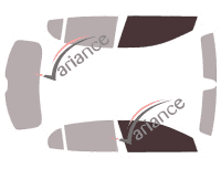 Glazing template - front window kit - Mercedes-Benz GLA (1) 5 doors (2014 - 2021) Glazing template - front window kit - Mercedes-Benz GLA (1) 5 doors (2014 - 2021)
