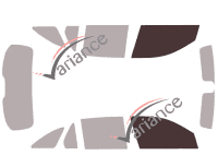 Gabarit vitrage - kit vitres avant - Mercedes-Benz GLC (1) 5 portes (2015 - 2022) Gabarit vitrage - kit vitres avant - Mercedes-Benz GLC (1) 5 portes (2015 - 2022)