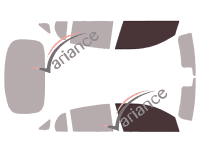 Gabarit vitrage - kit vitres avant - Mercedes-Benz GLC (1) Coupe 5 portes (2016 - 2022) Gabarit vitrage - kit vitres avant - Mercedes-Benz GLC (1) Coupe 5 portes (2016 - 2022)